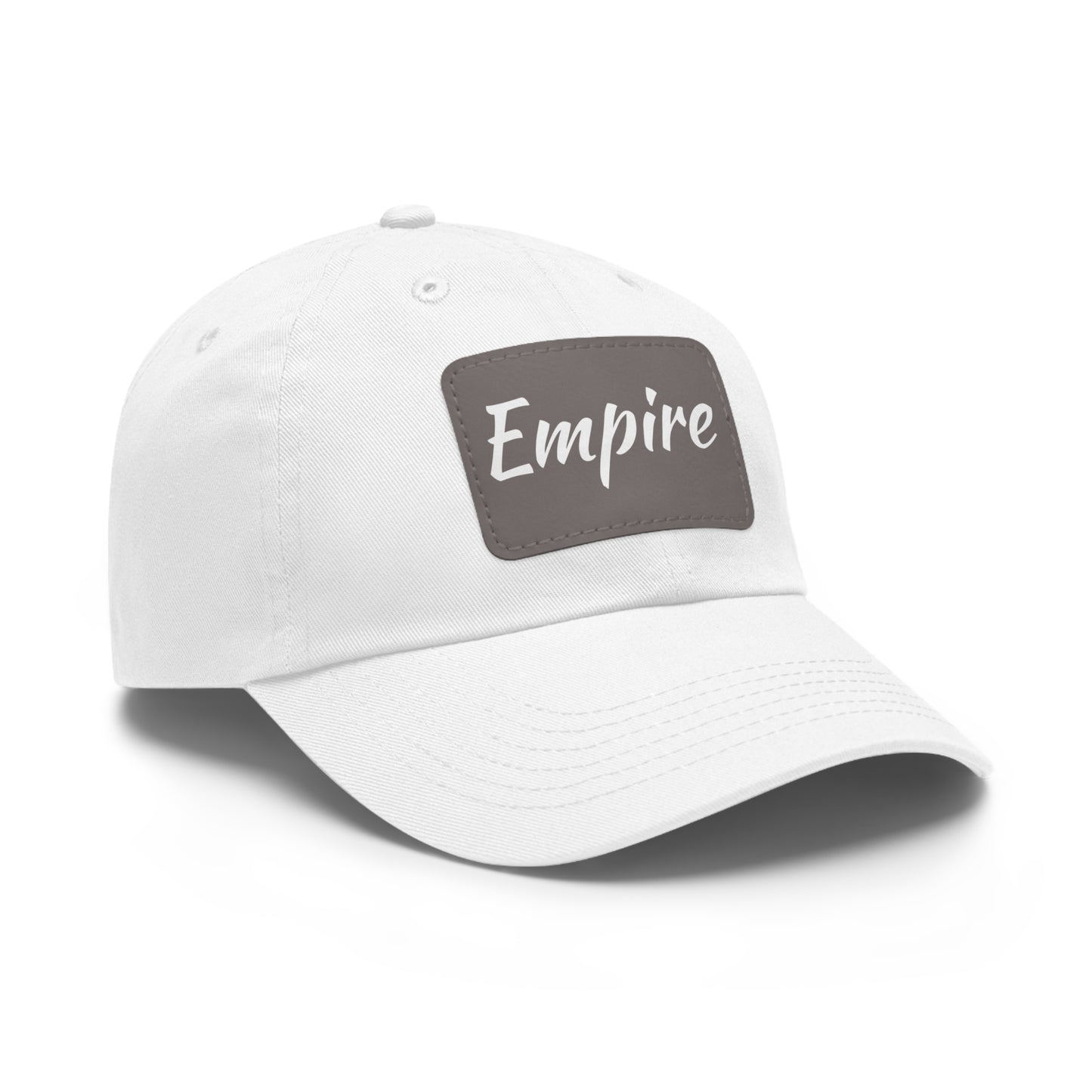 EmpireHat with Leather Patch (Rectangle)