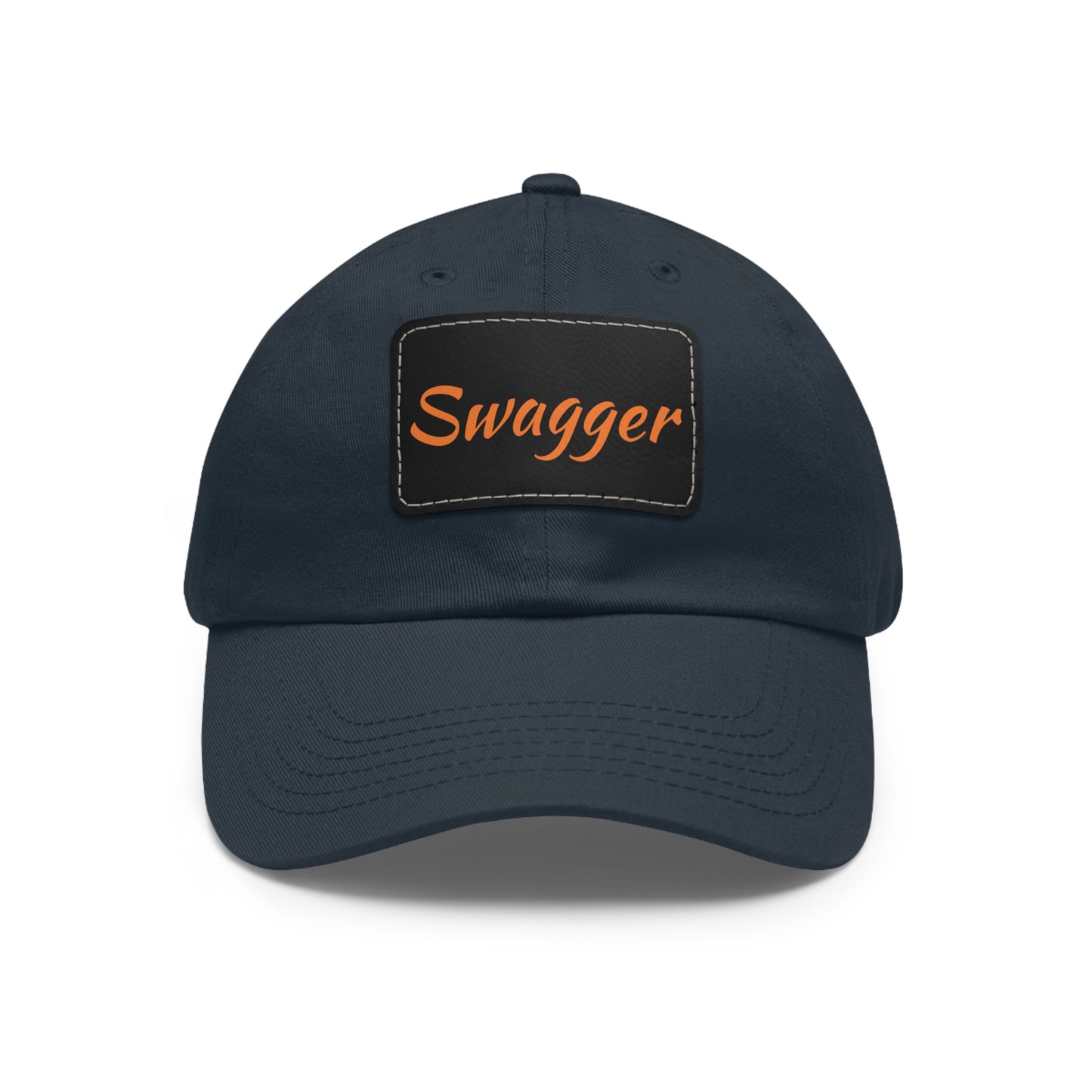 Swagger Hat with Leather Patch (Rectangle)