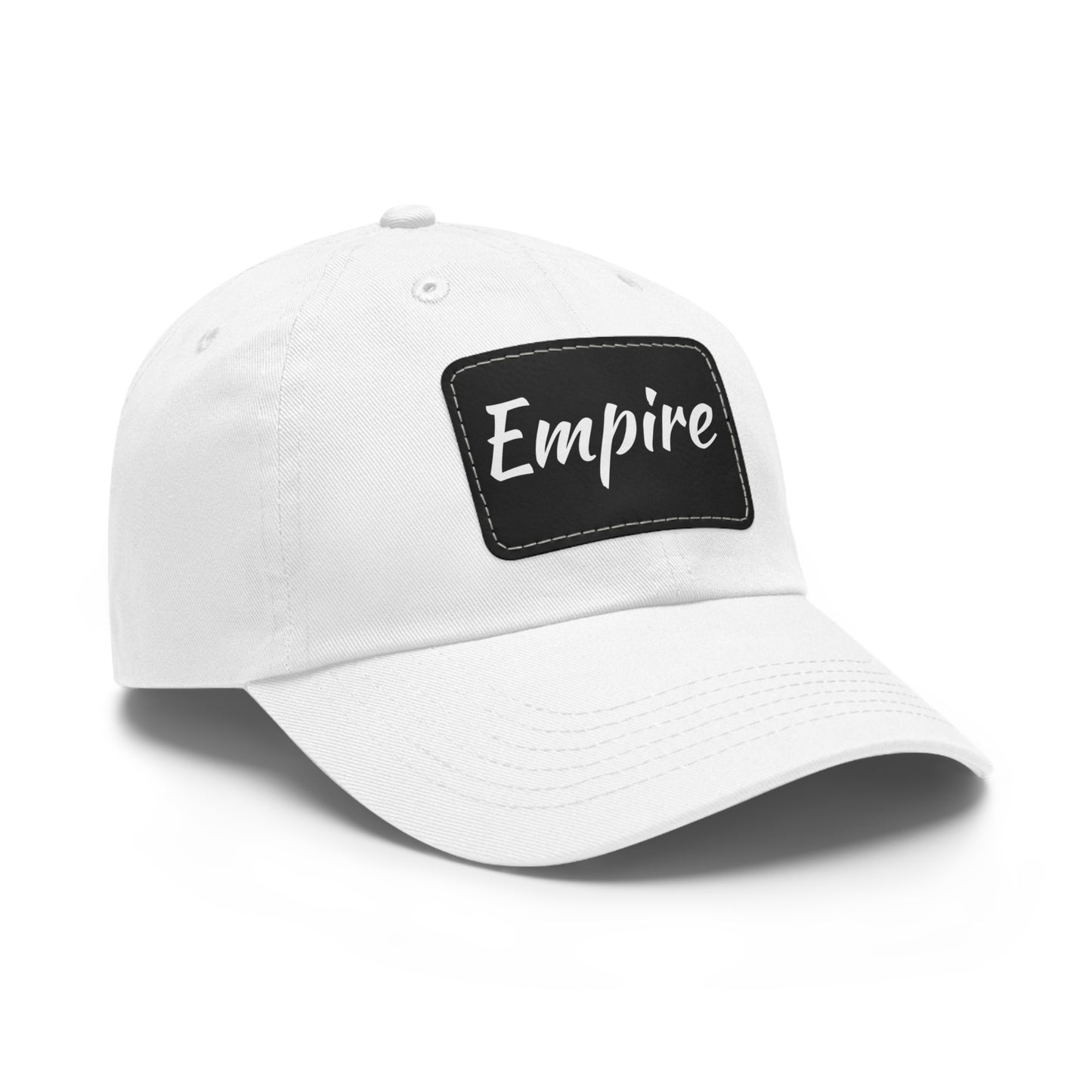 EmpireHat with Leather Patch (Rectangle)