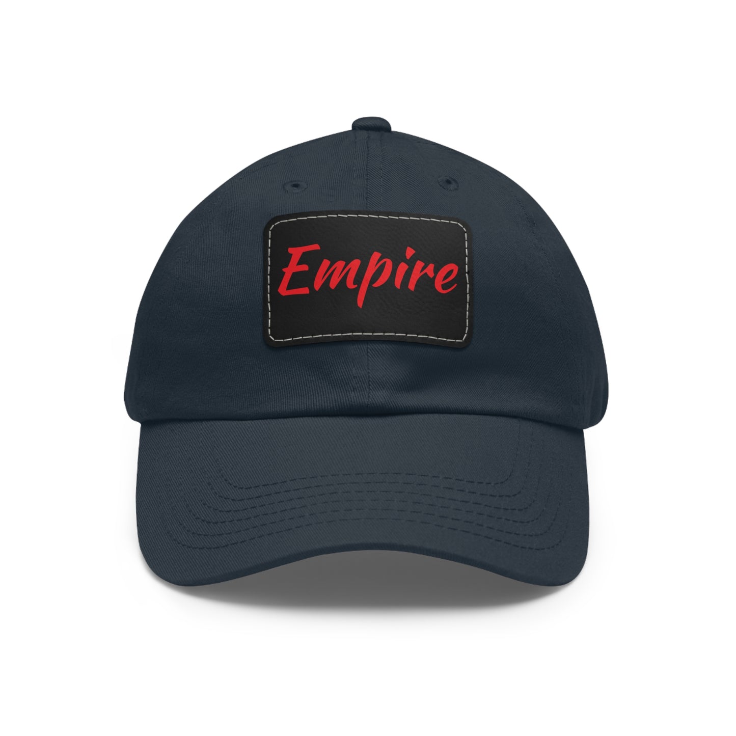 EmpireHat with Leather Patch (Rectangle)