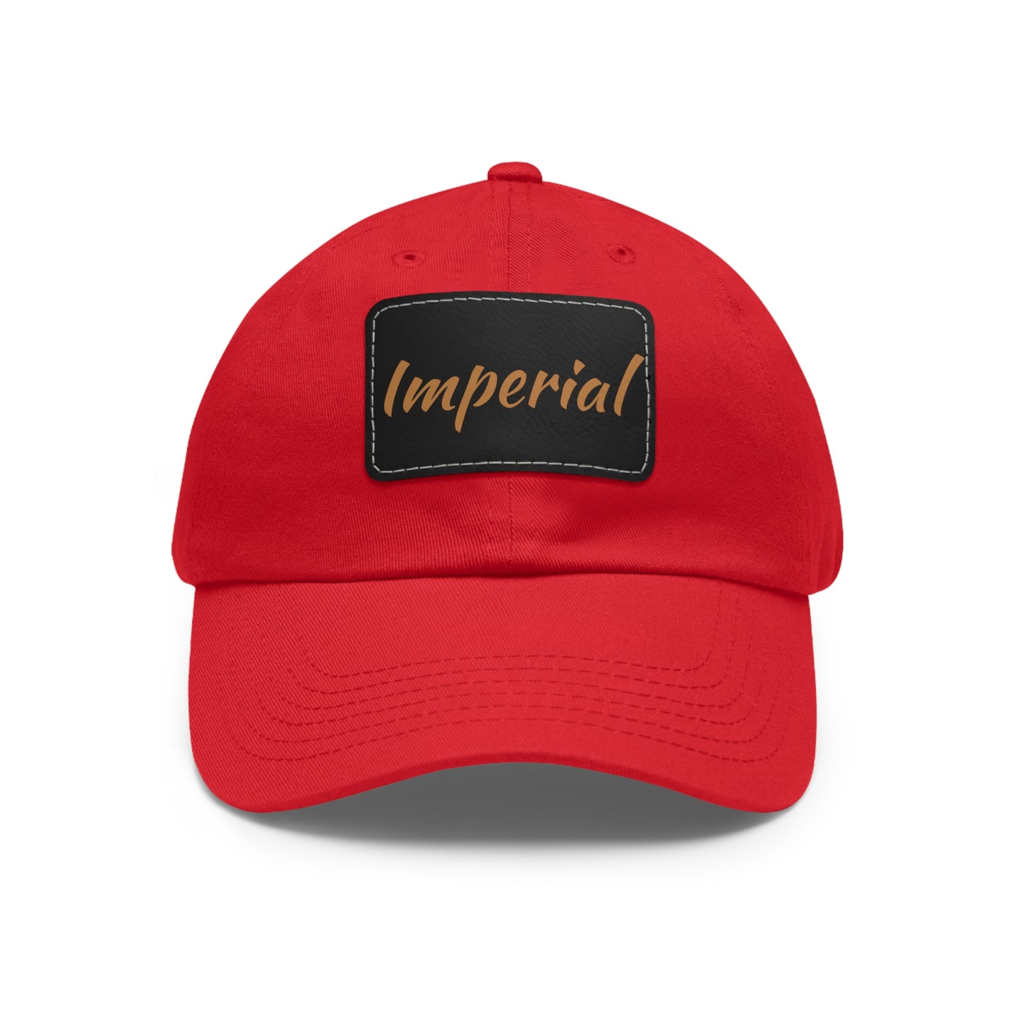 Imperial  Hat with Leather Patch (Rectangle)