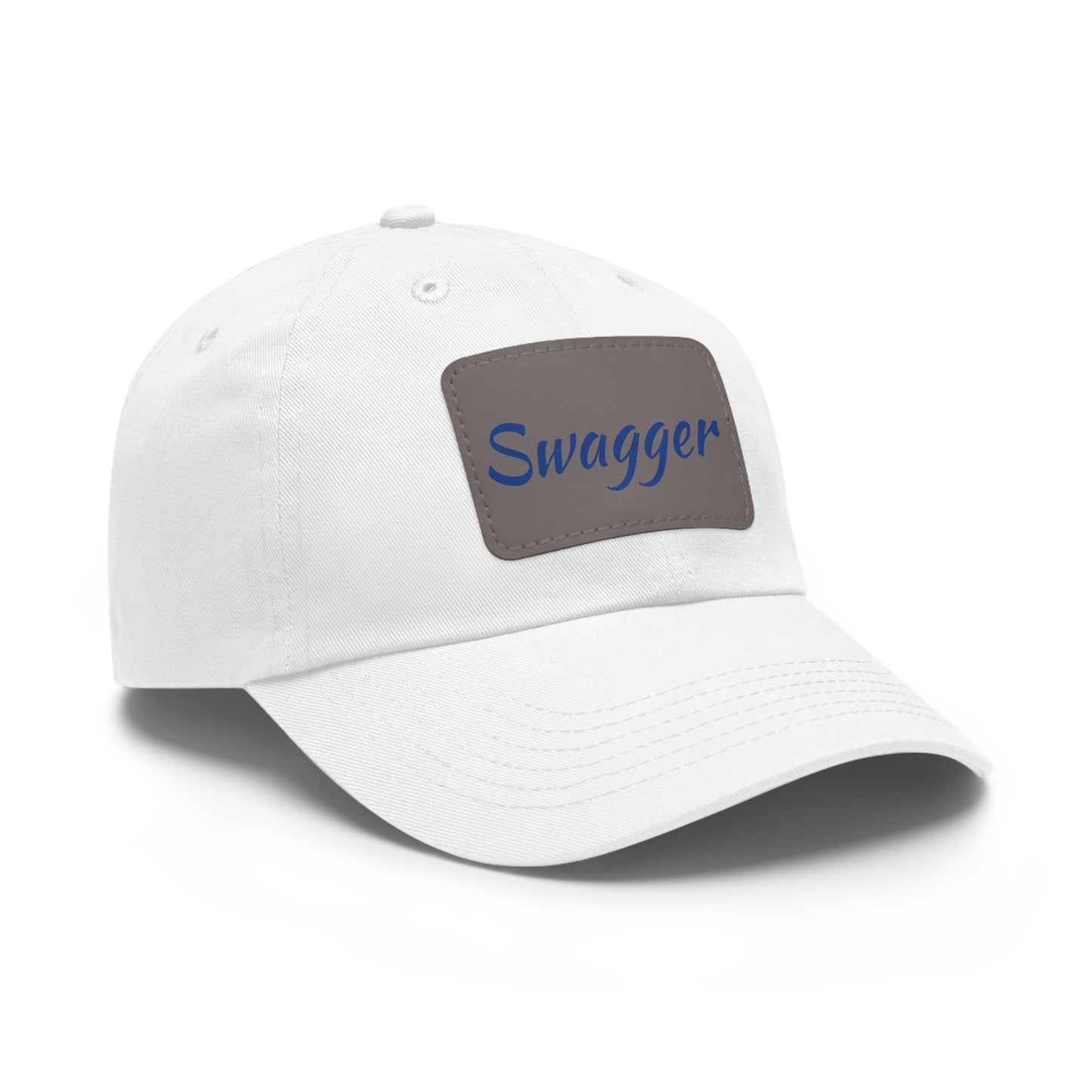 Swagger Hat with Leather Patch (Rectangle)