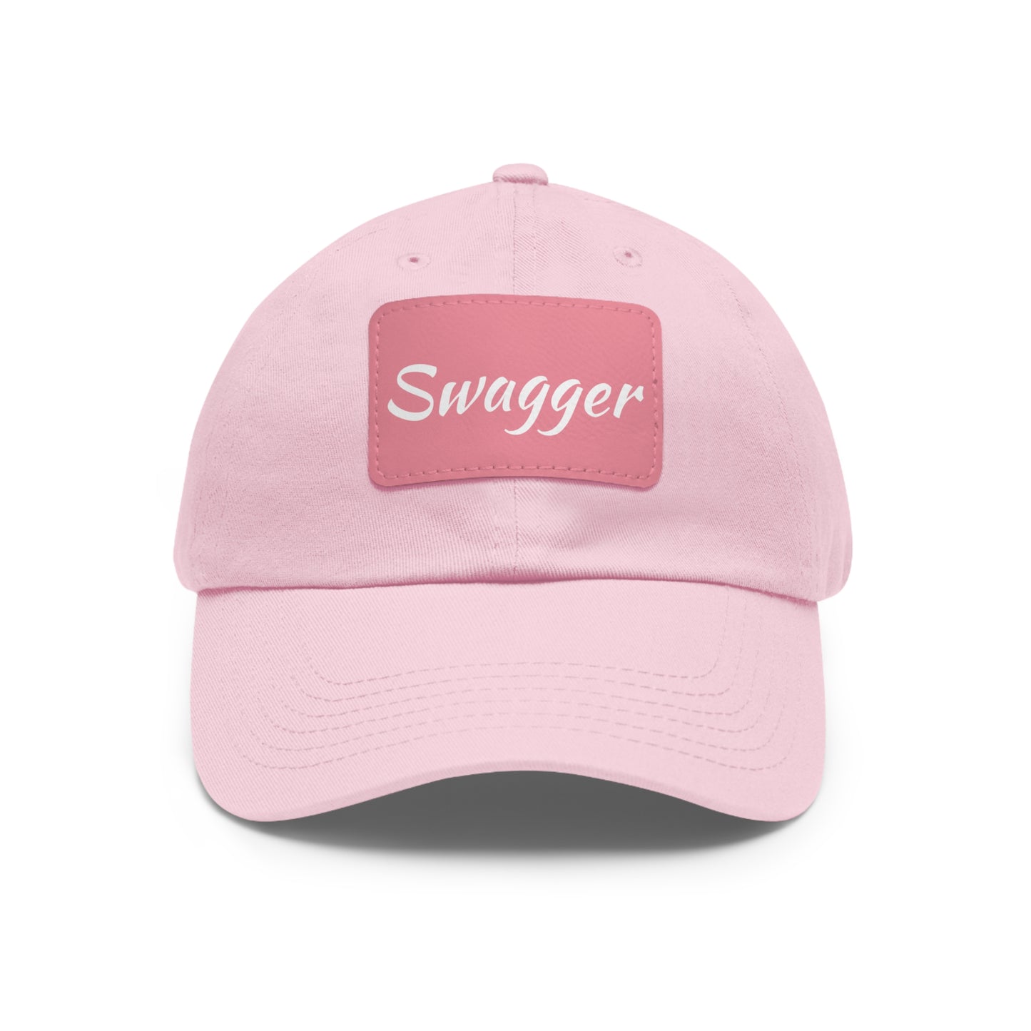 Swagger Hat with Leather Patch (Rectangle)