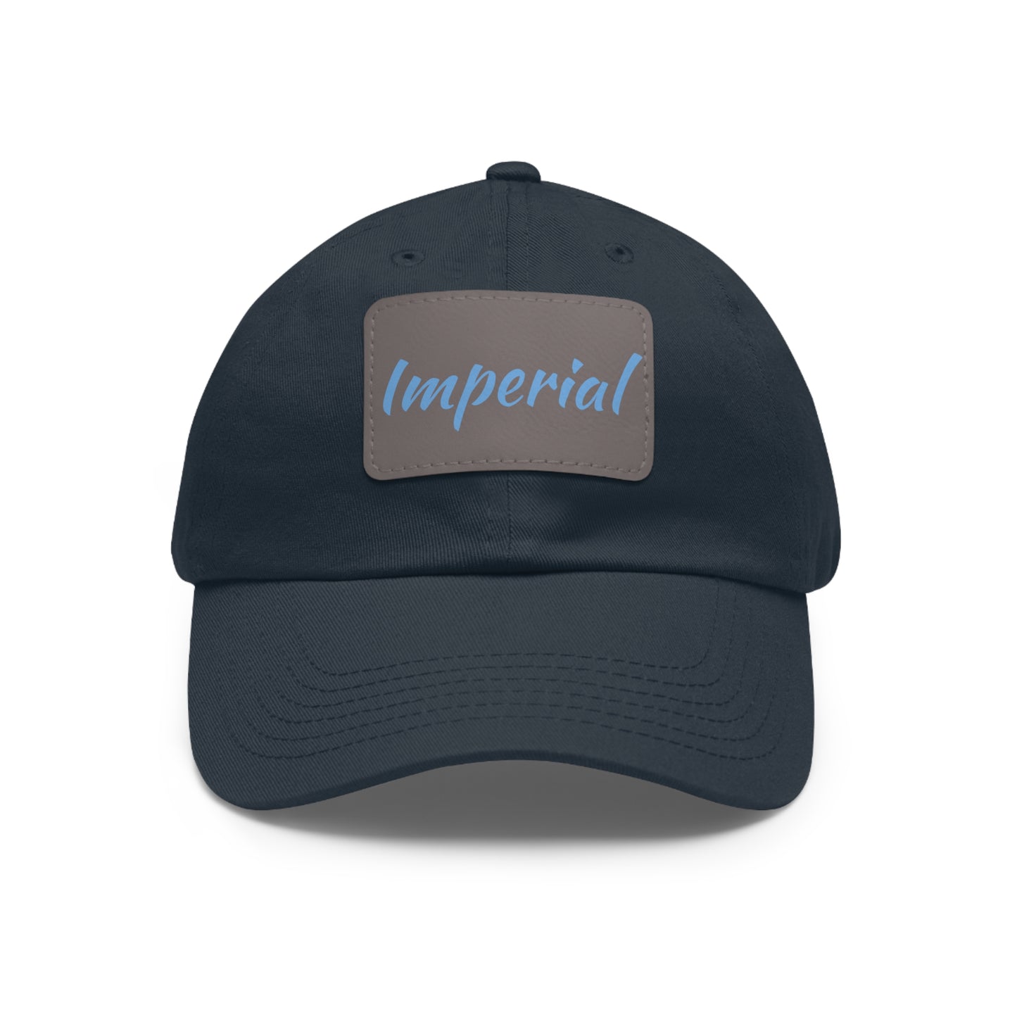 Imperial  Hat with Leather Patch (Rectangle)