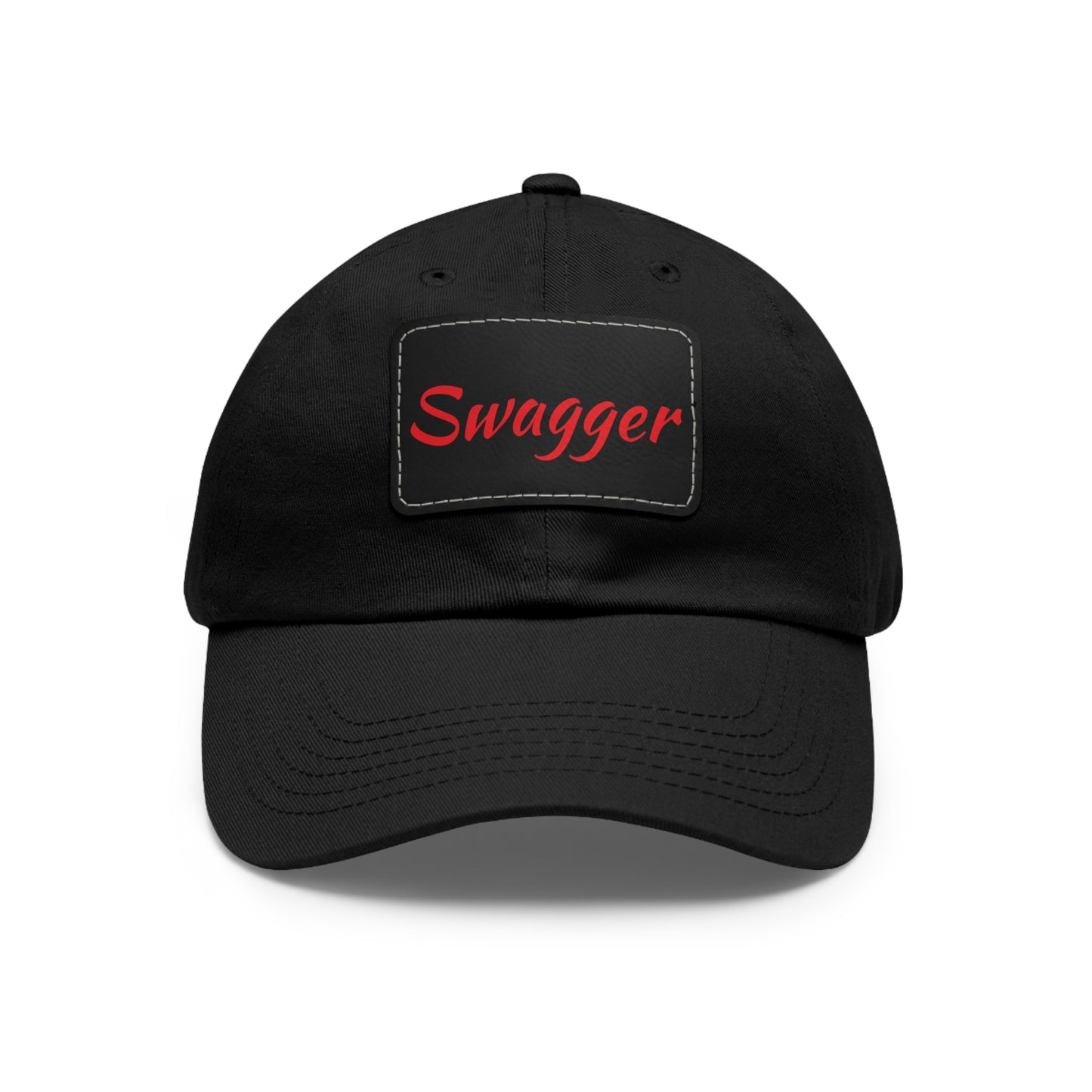 Swagger Hat with Leather Patch (Rectangle)