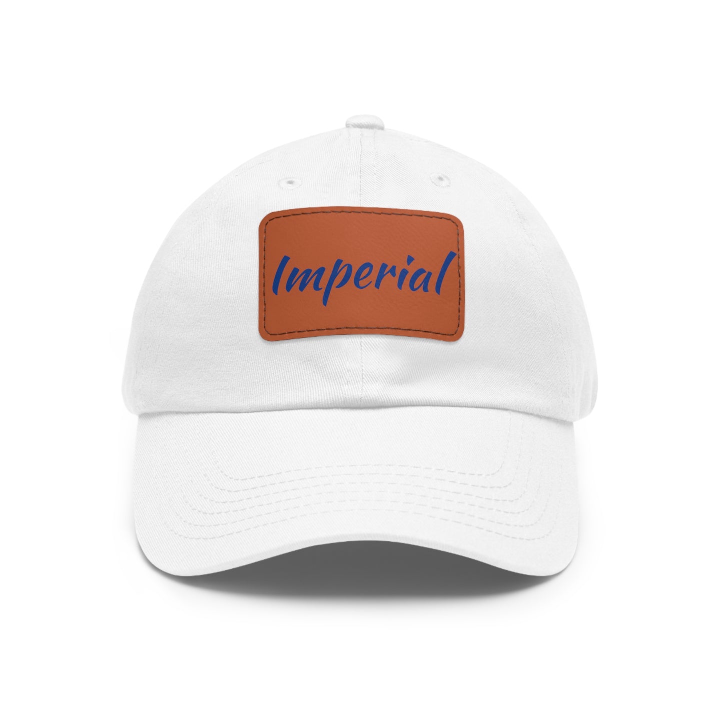 Imperial  Hat with Leather Patch (Rectangle)