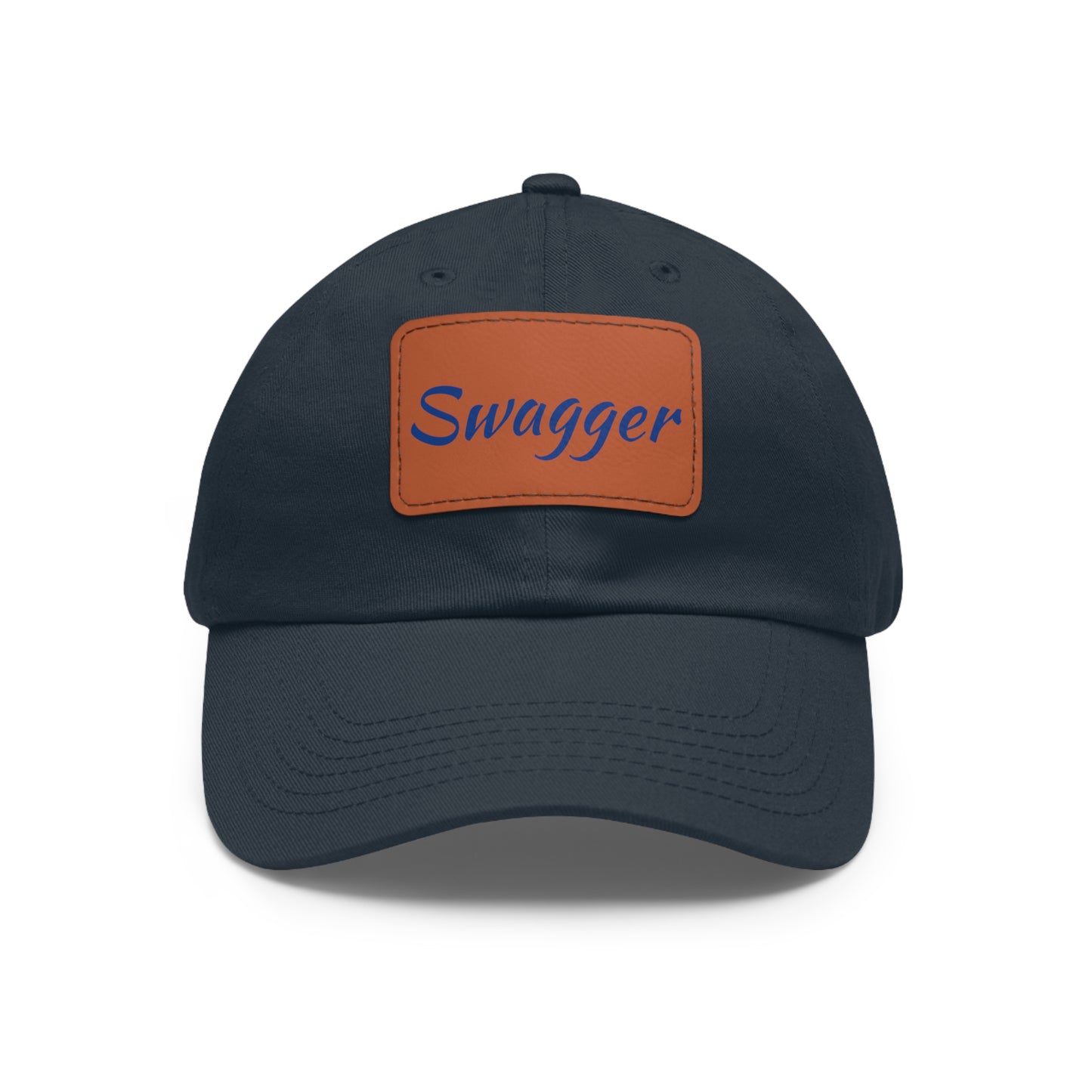 Swagger Hat with Leather Patch (Rectangle)