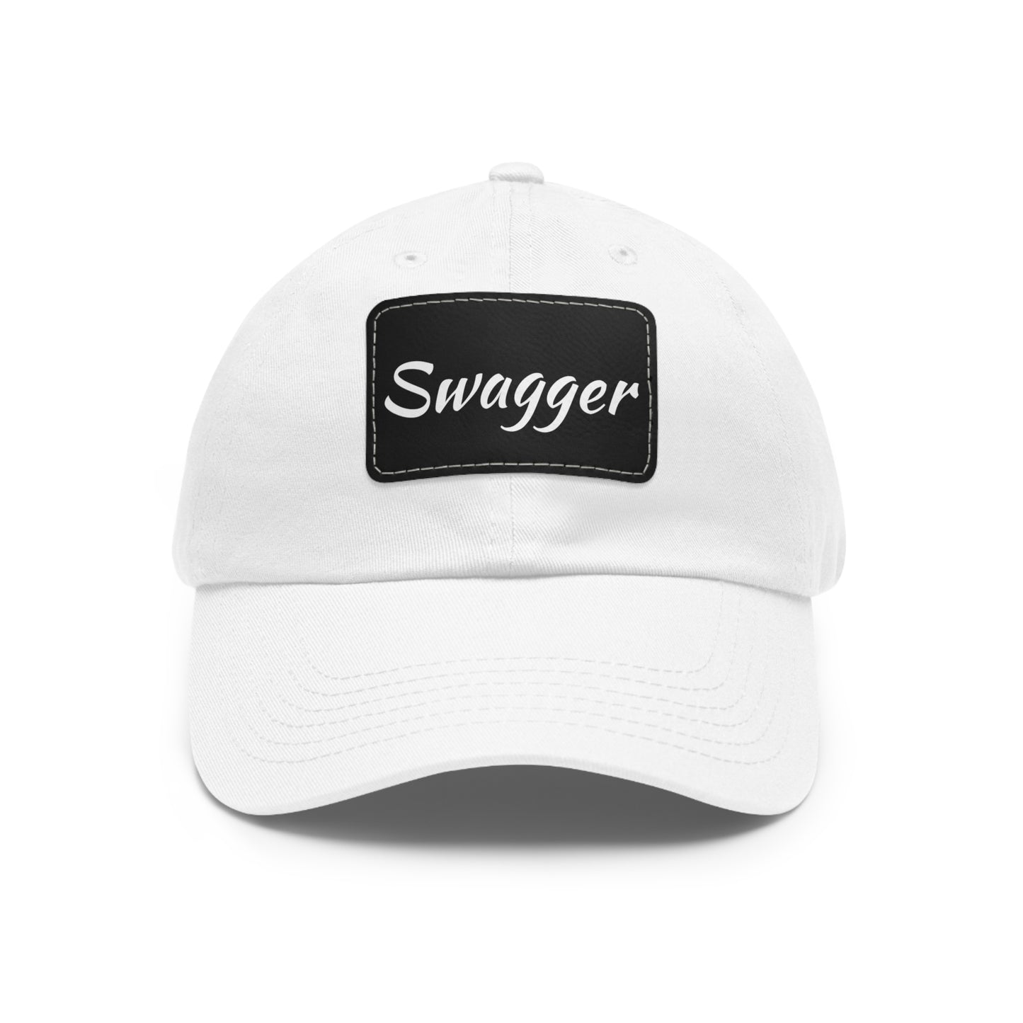 Swagger Hat with Leather Patch (Rectangle)