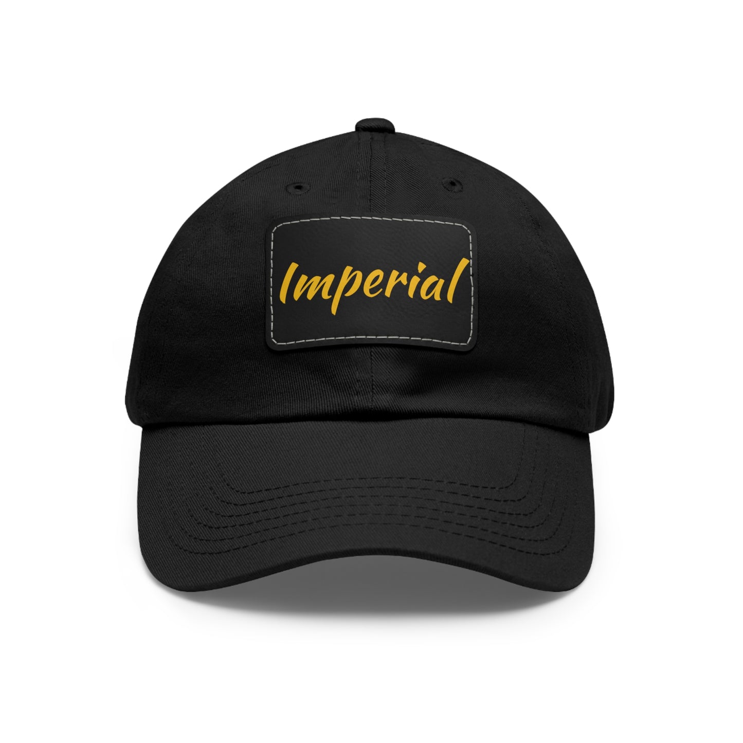 Imperial  Hat with Leather Patch (Rectangle)