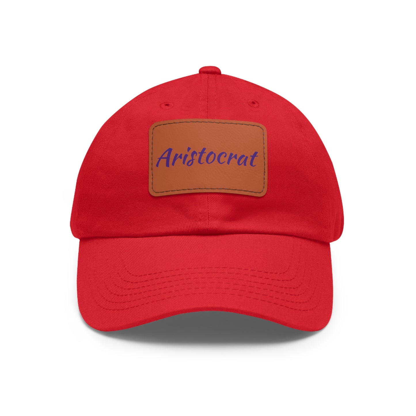 Aristocrat Hat with Leather Patch (Rectangle)