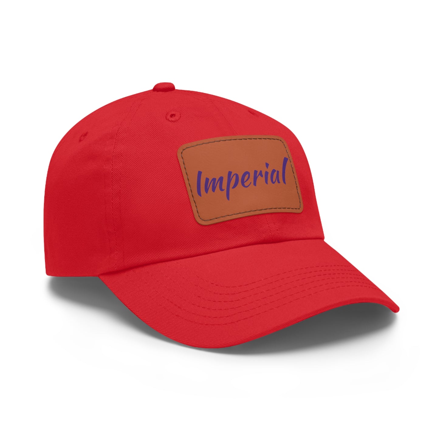 Imperial  Hat with Leather Patch (Rectangle)