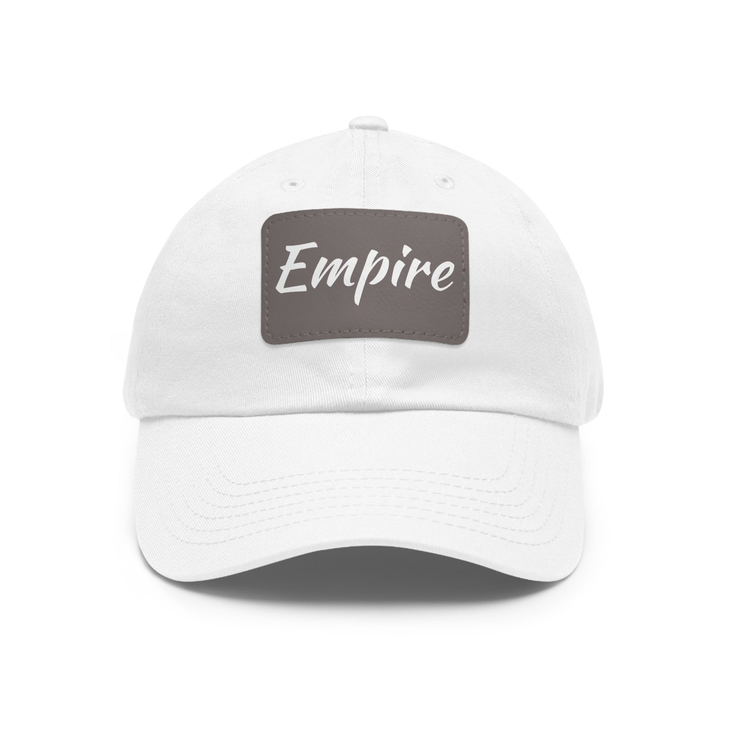 EmpireHat with Leather Patch (Rectangle)