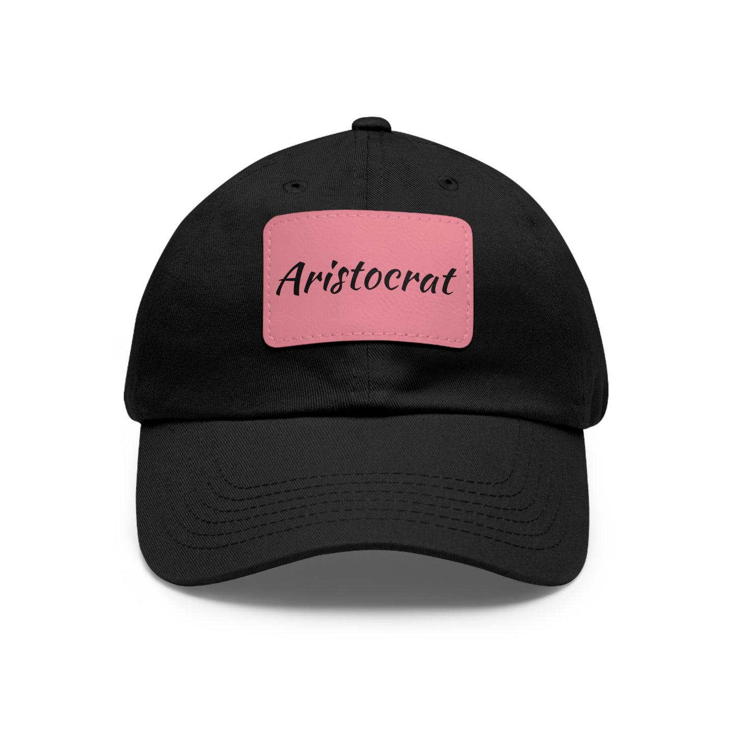 Aristocrat Hat with Leather Patch (Rectangle)