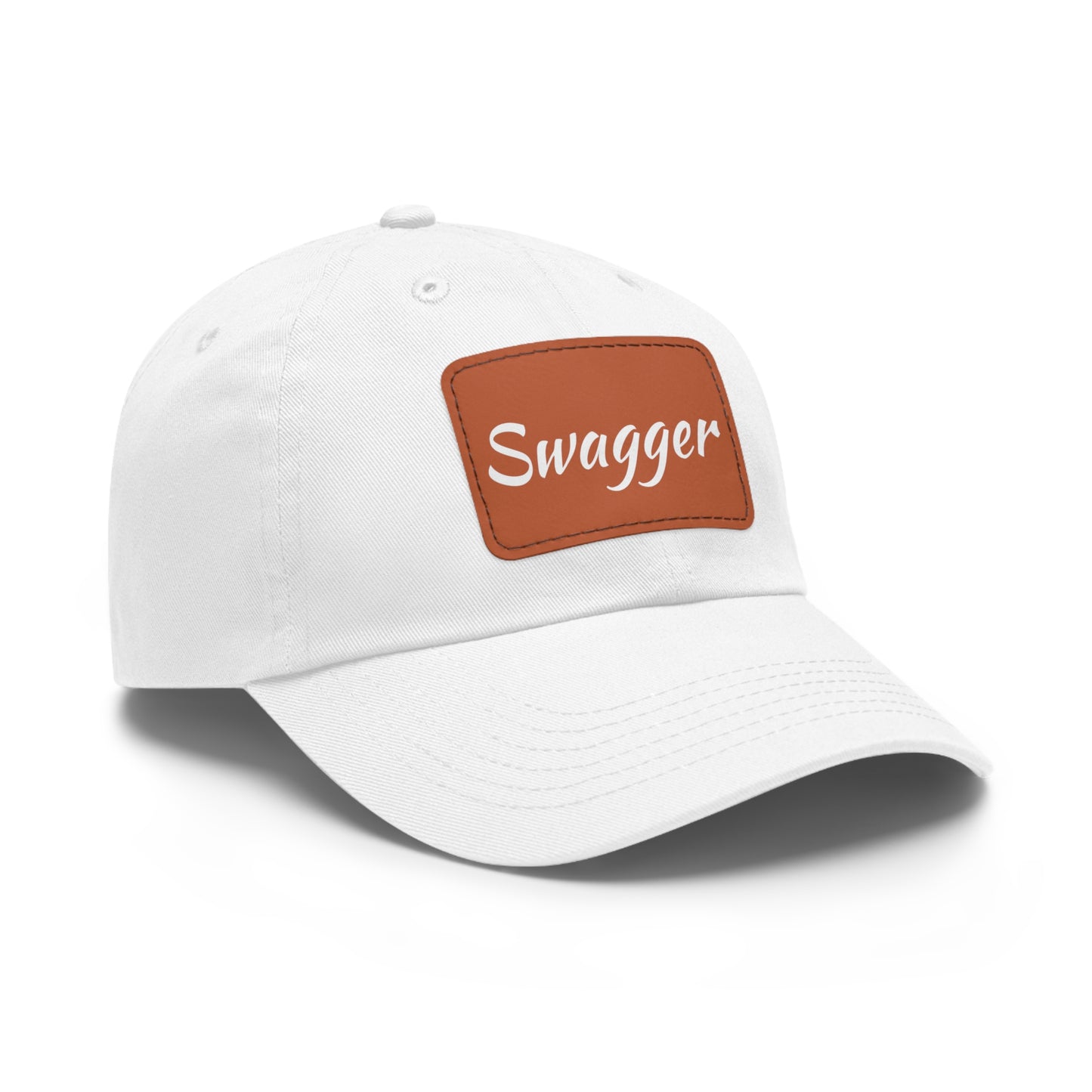 Swagger Hat with Leather Patch (Rectangle)