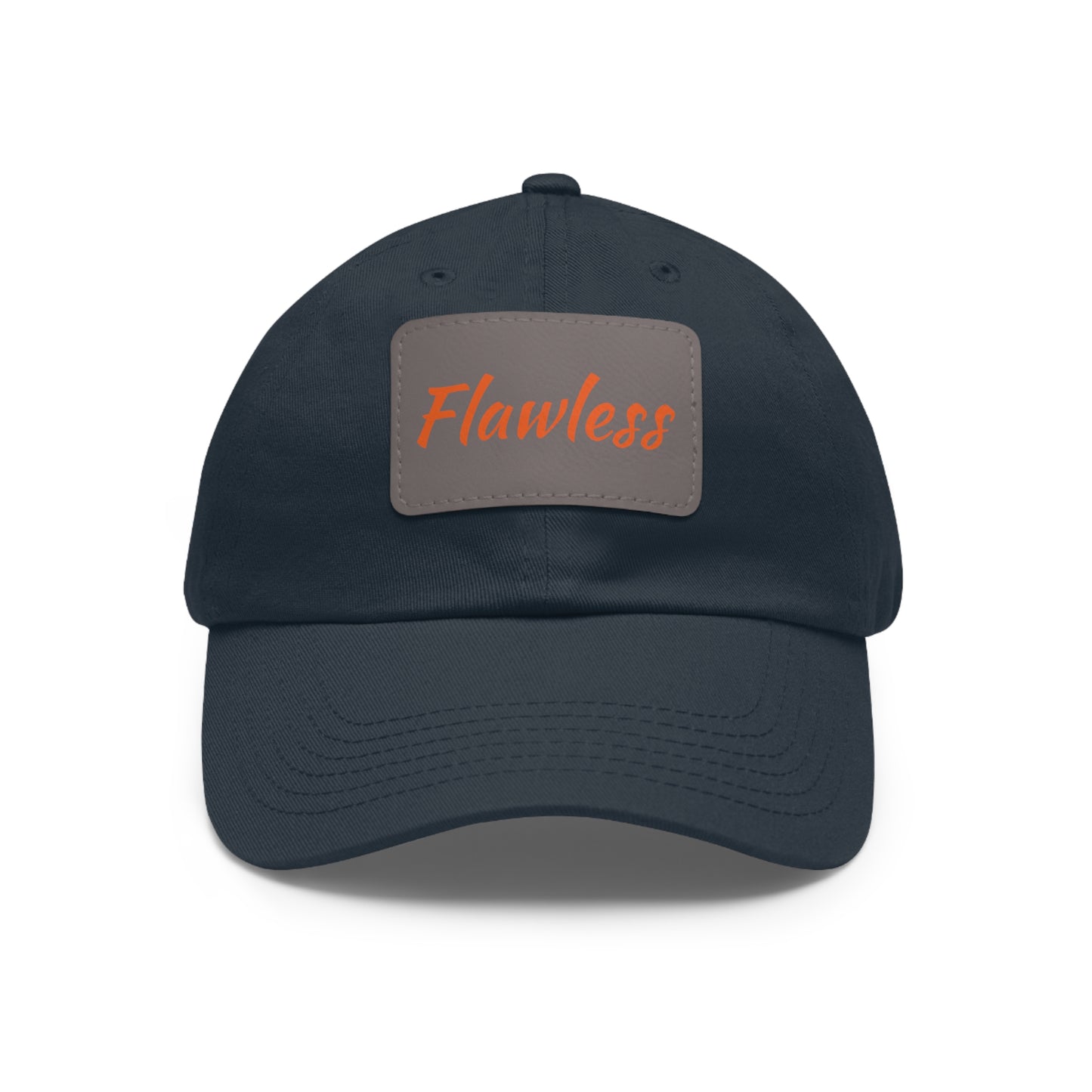 Flawless Hat with Leather Patch (Rectangle)