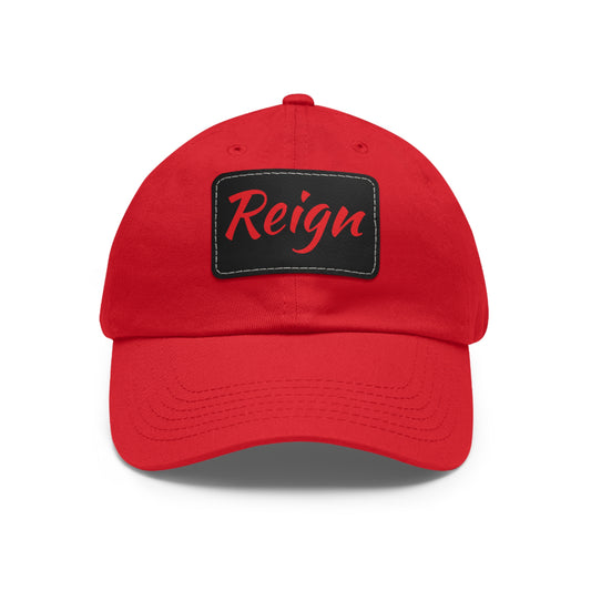 Reign Hat with Leather Patch (Rectangle)