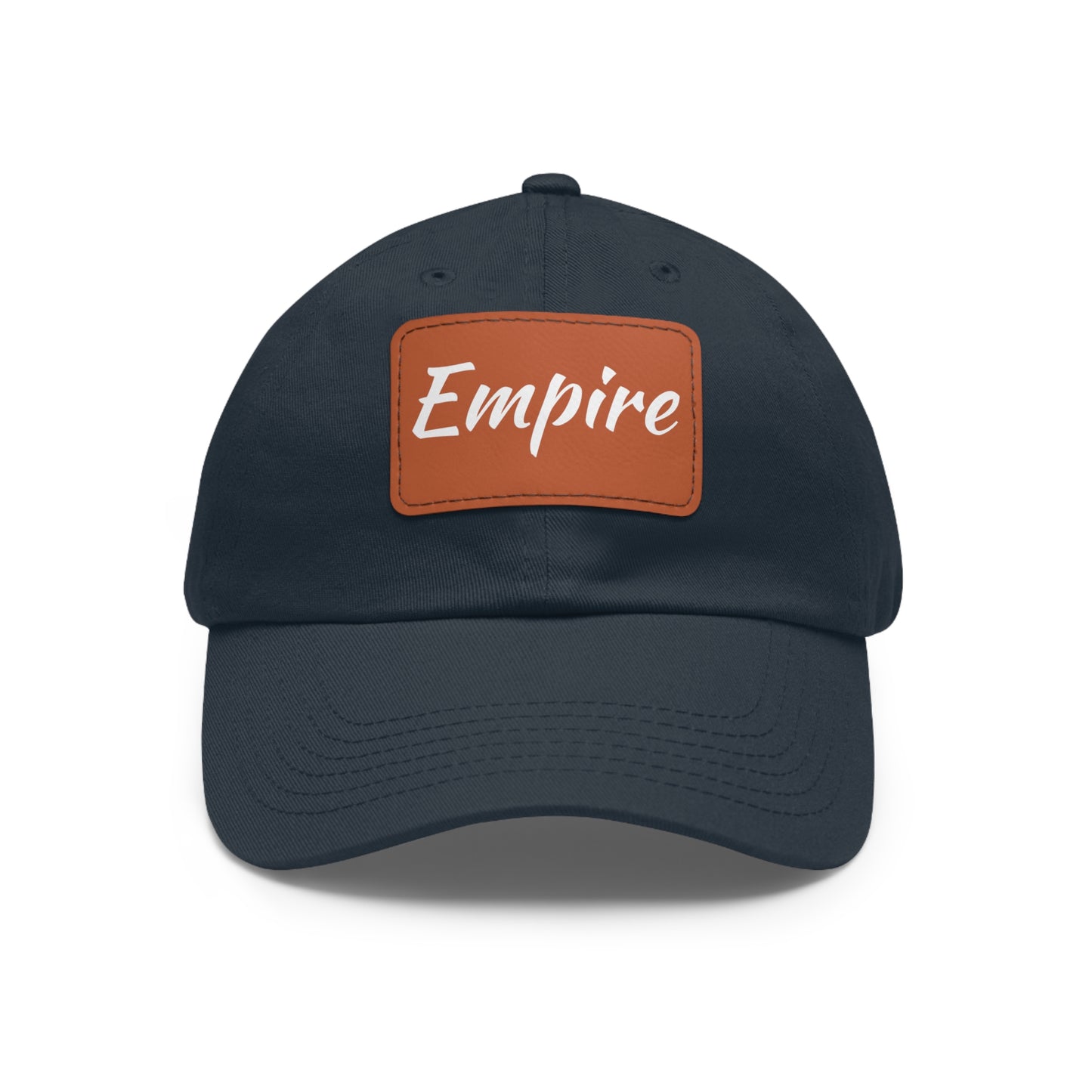 EmpireHat with Leather Patch (Rectangle)