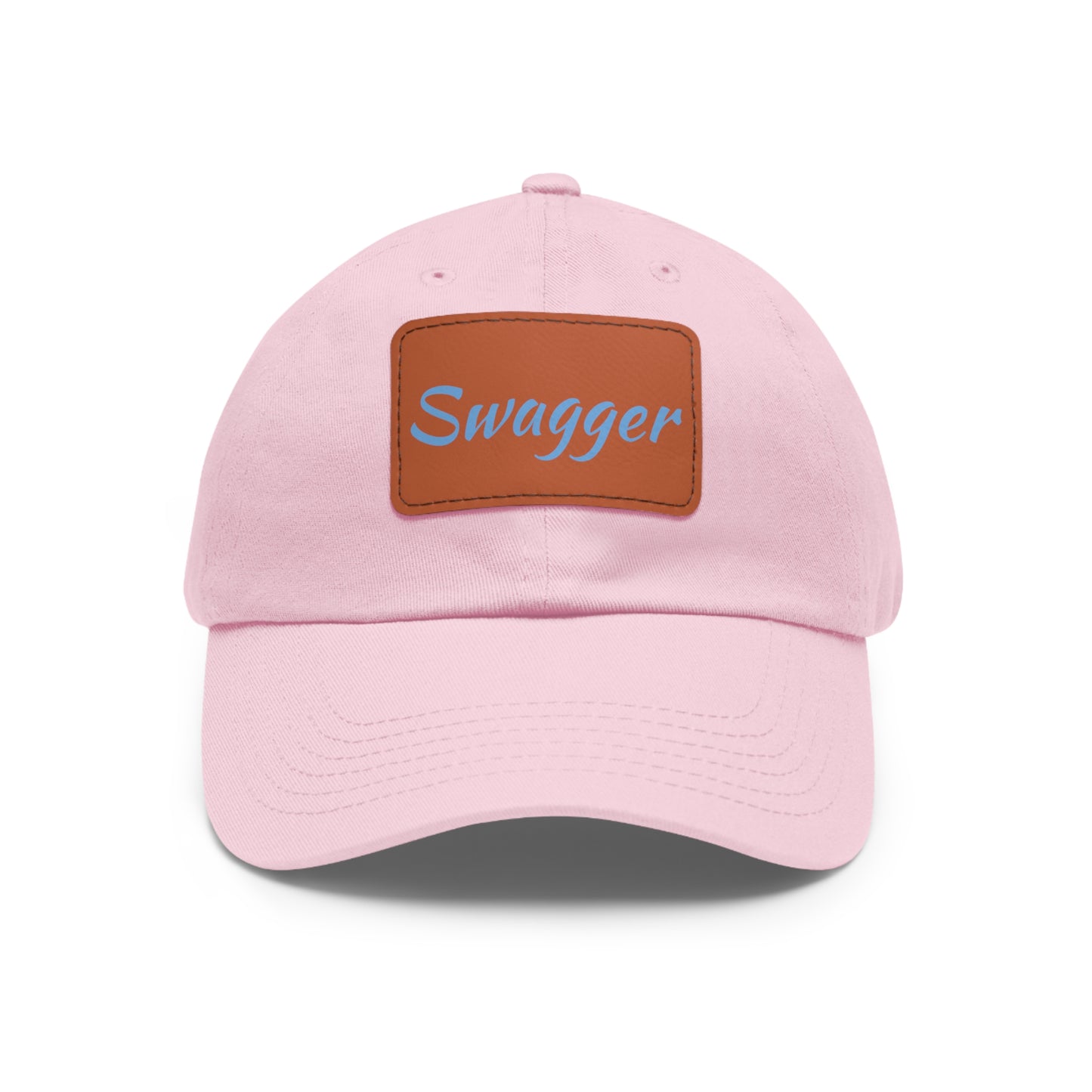 Swagger Hat with Leather Patch (Rectangle)