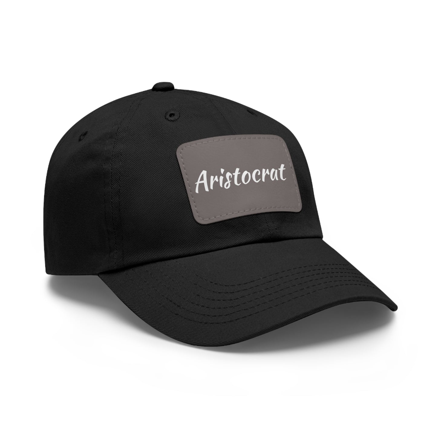 Aristocrat Hat with Leather Patch (Rectangle)