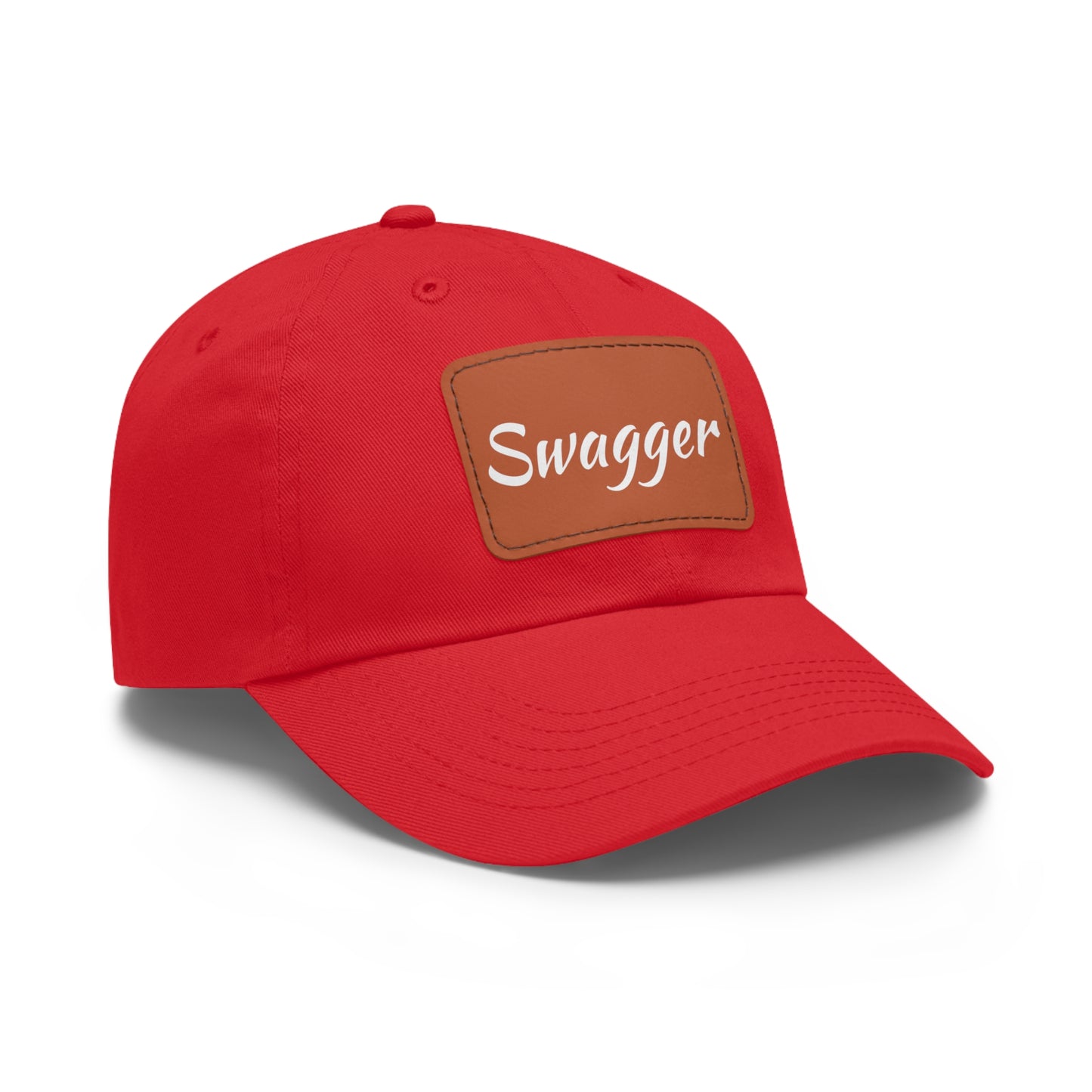 Swagger Hat with Leather Patch (Rectangle)