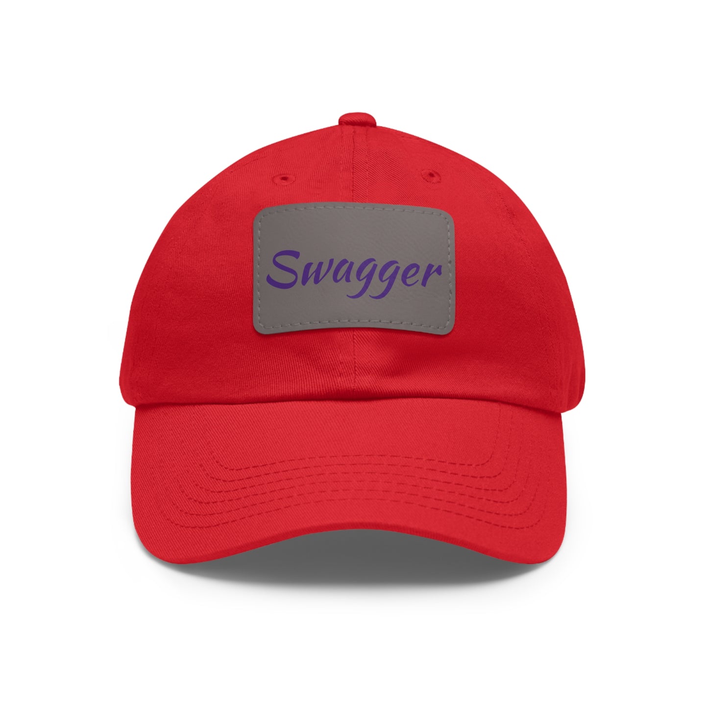 Swagger Hat with Leather Patch (Rectangle)