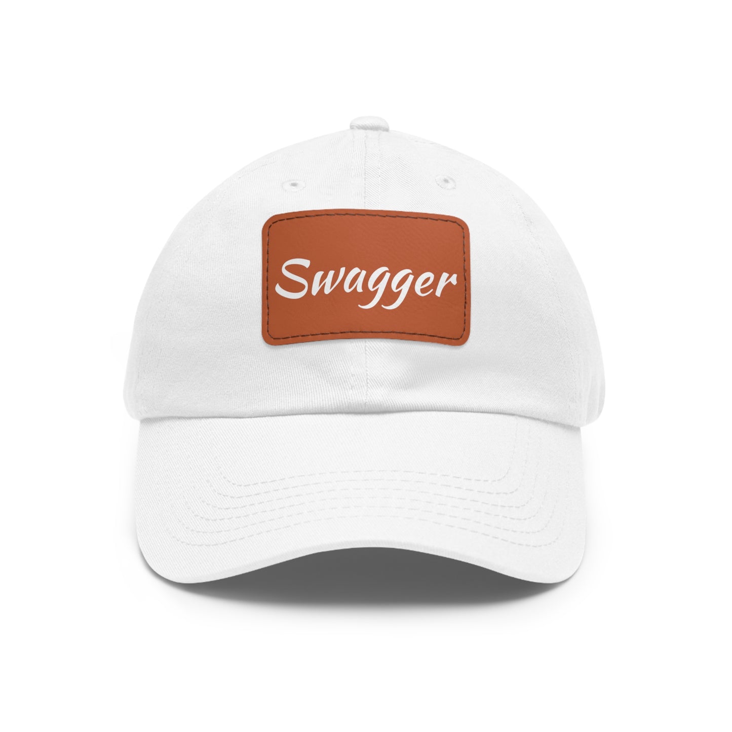 Swagger Hat with Leather Patch (Rectangle)