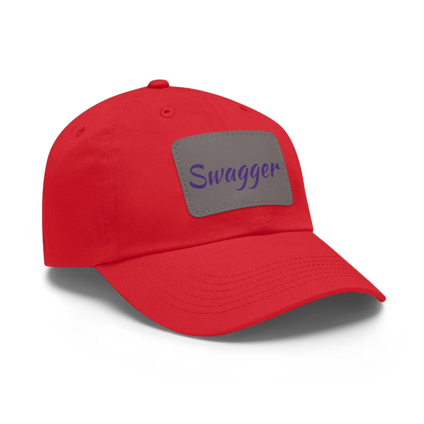 Swagger Hat with Leather Patch (Rectangle)