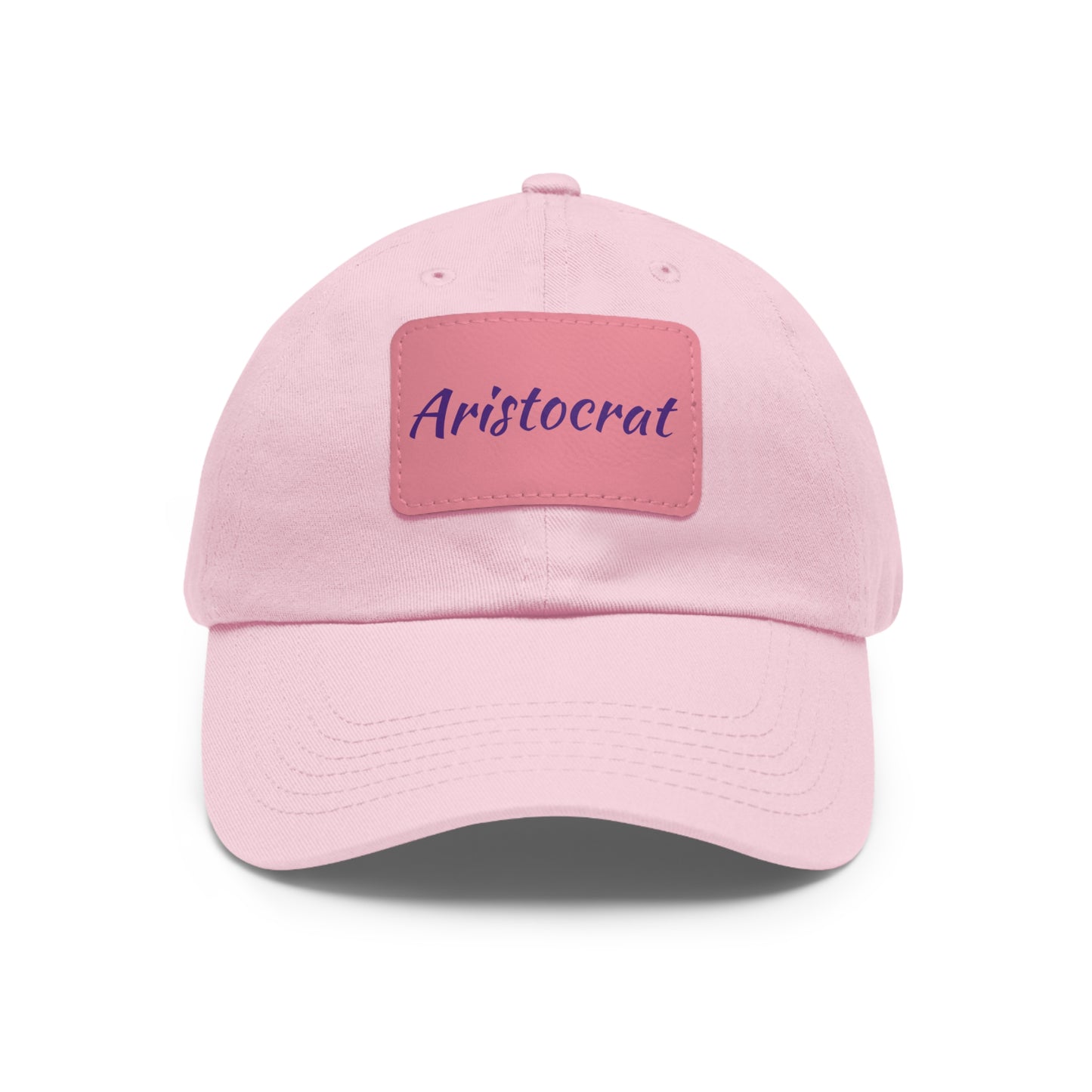 Aristocrat Hat with Leather Patch (Rectangle)