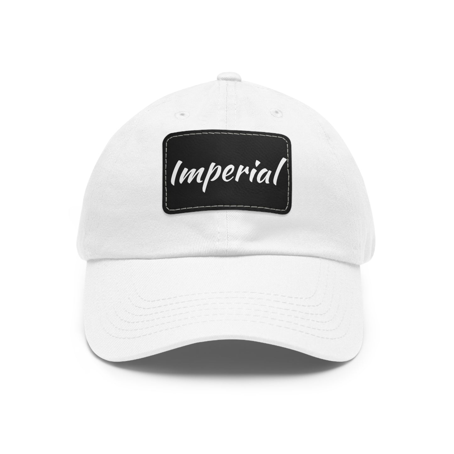 Imperial  Hat with Leather Patch (Rectangle)