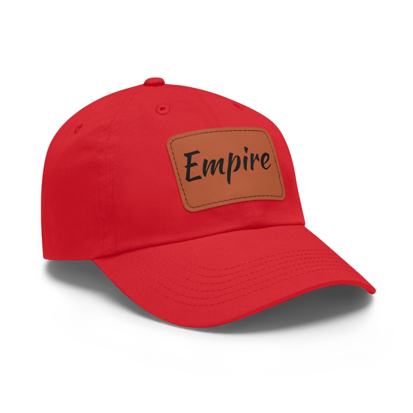 EmpireHat with Leather Patch (Rectangle)