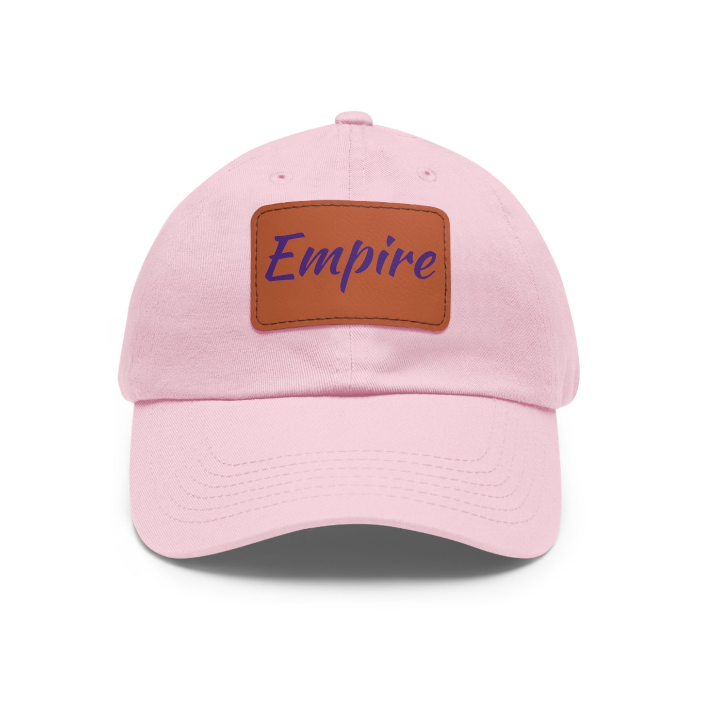 EmpireHat with Leather Patch (Rectangle)