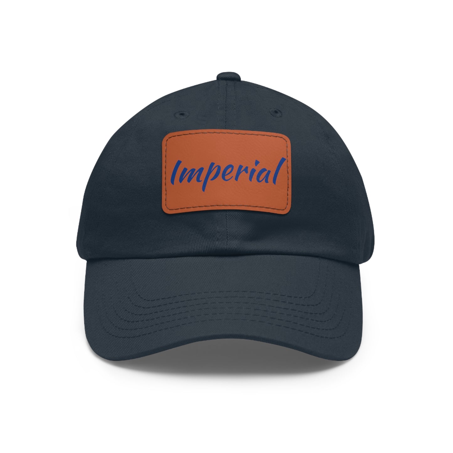 Imperial  Hat with Leather Patch (Rectangle)