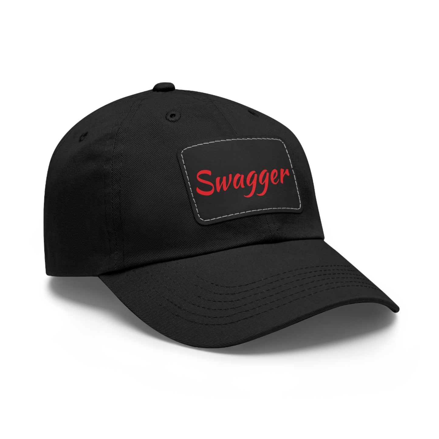 Swagger Hat with Leather Patch (Rectangle)