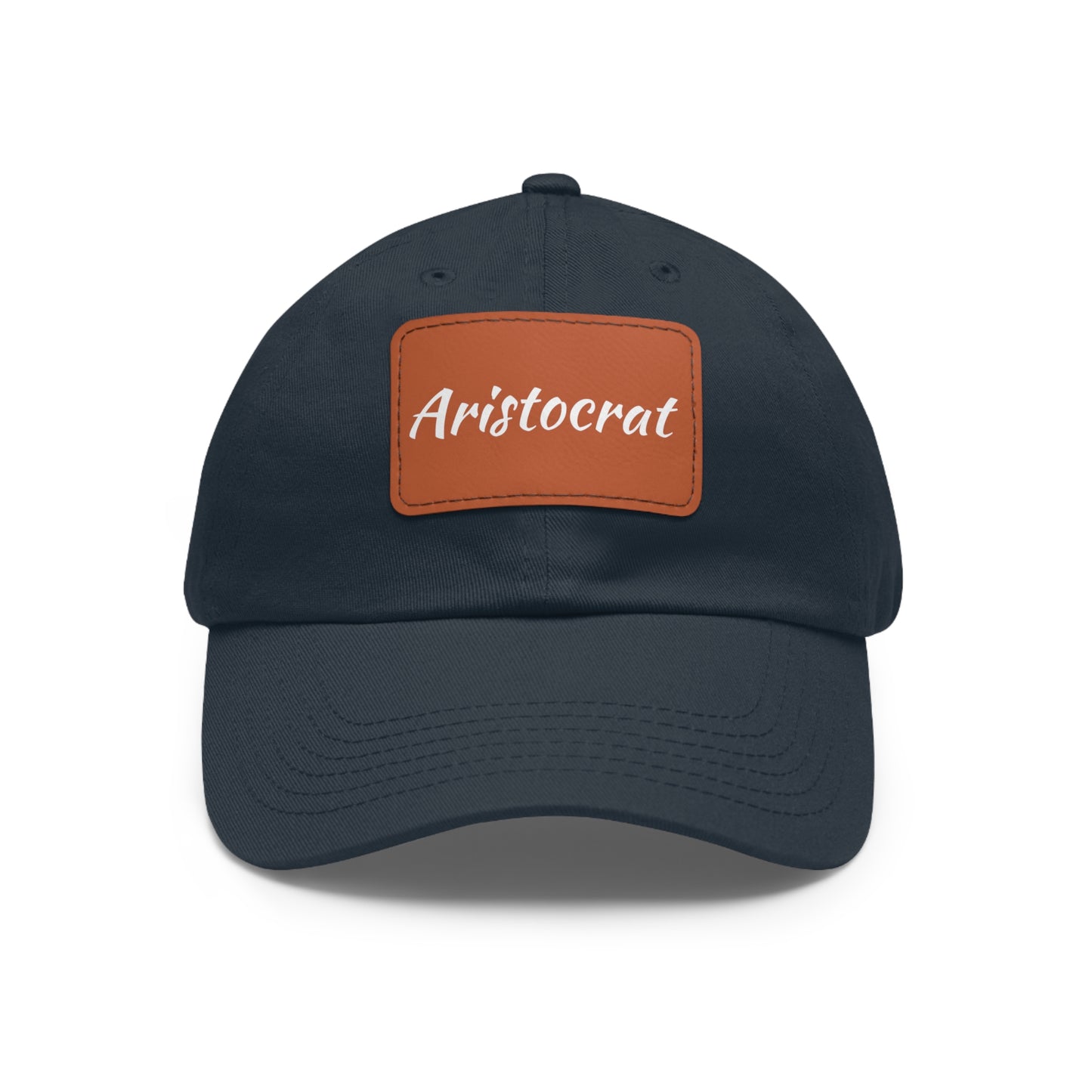 Aristocrat Hat with Leather Patch (Rectangle)