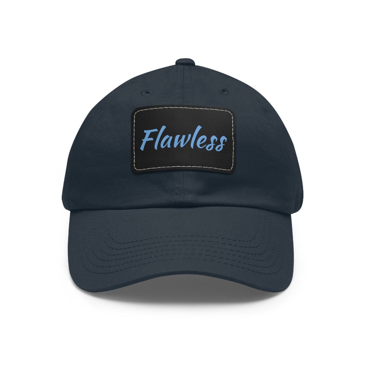 Flawless Hat with Leather Patch (Rectangle)