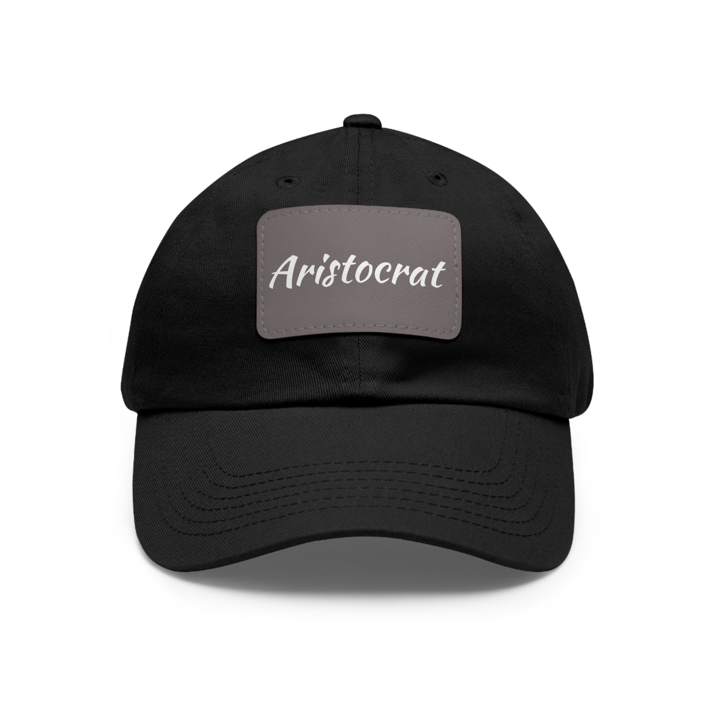 Aristocrat Hat with Leather Patch (Rectangle)