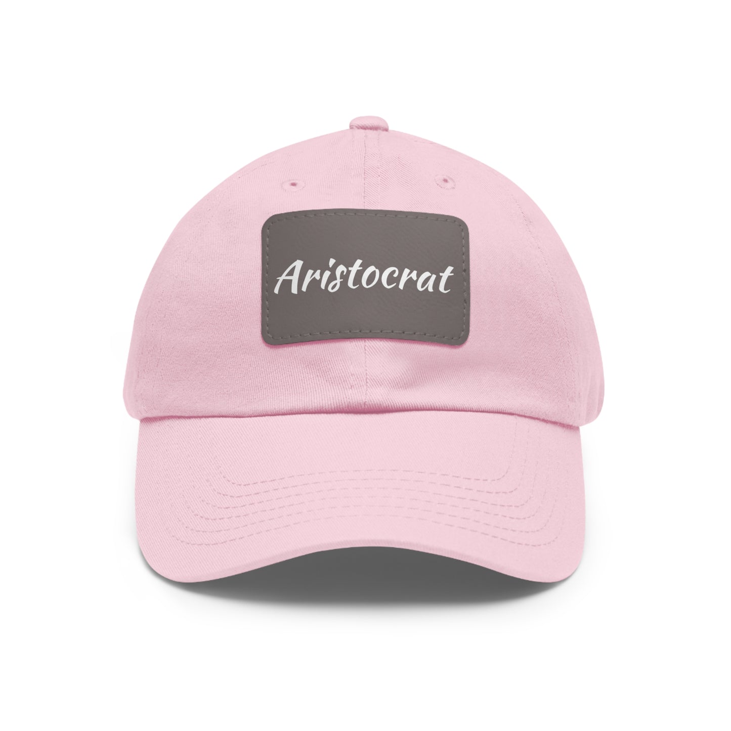 Aristocrat Hat with Leather Patch (Rectangle)