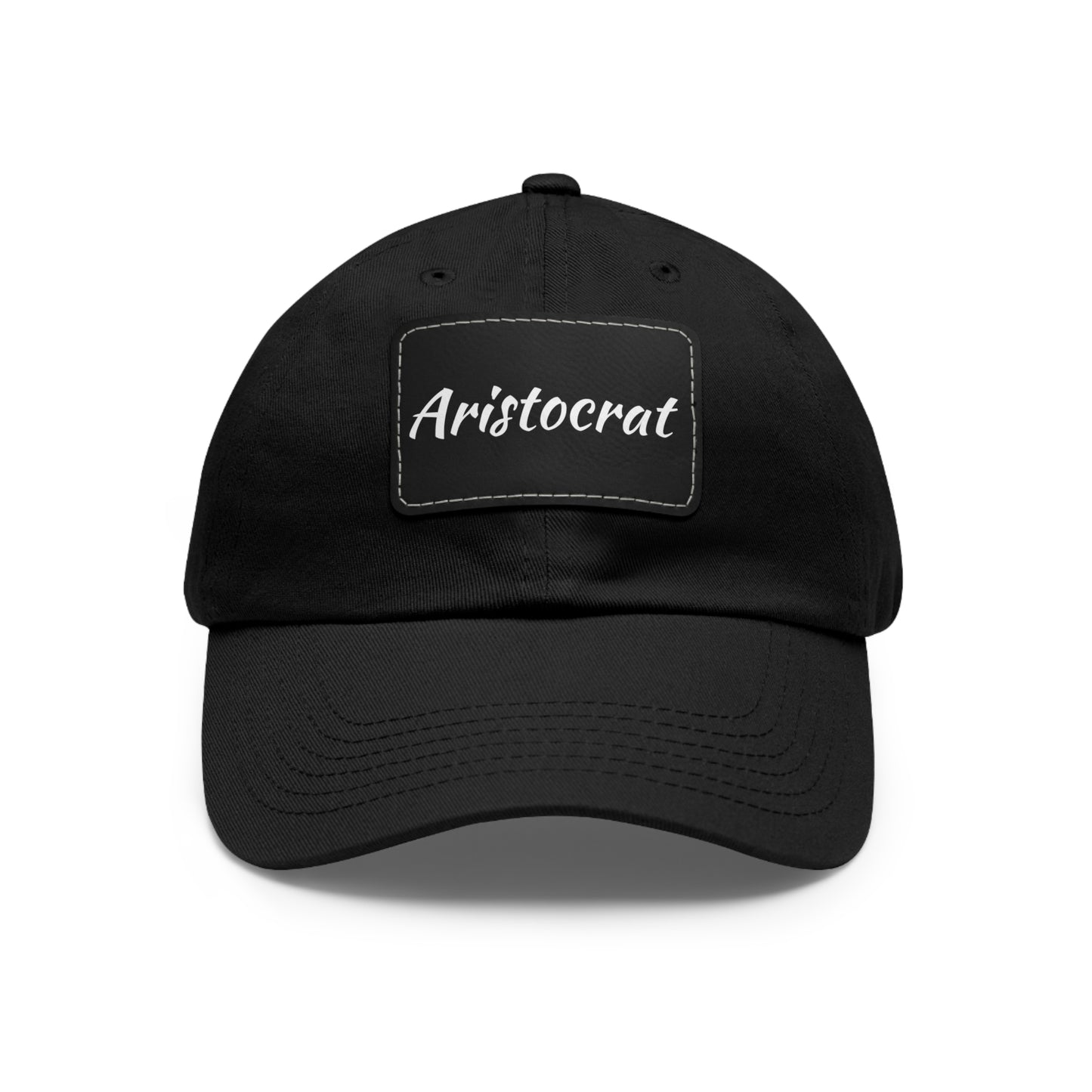 Aristocrat Hat with Leather Patch (Rectangle)