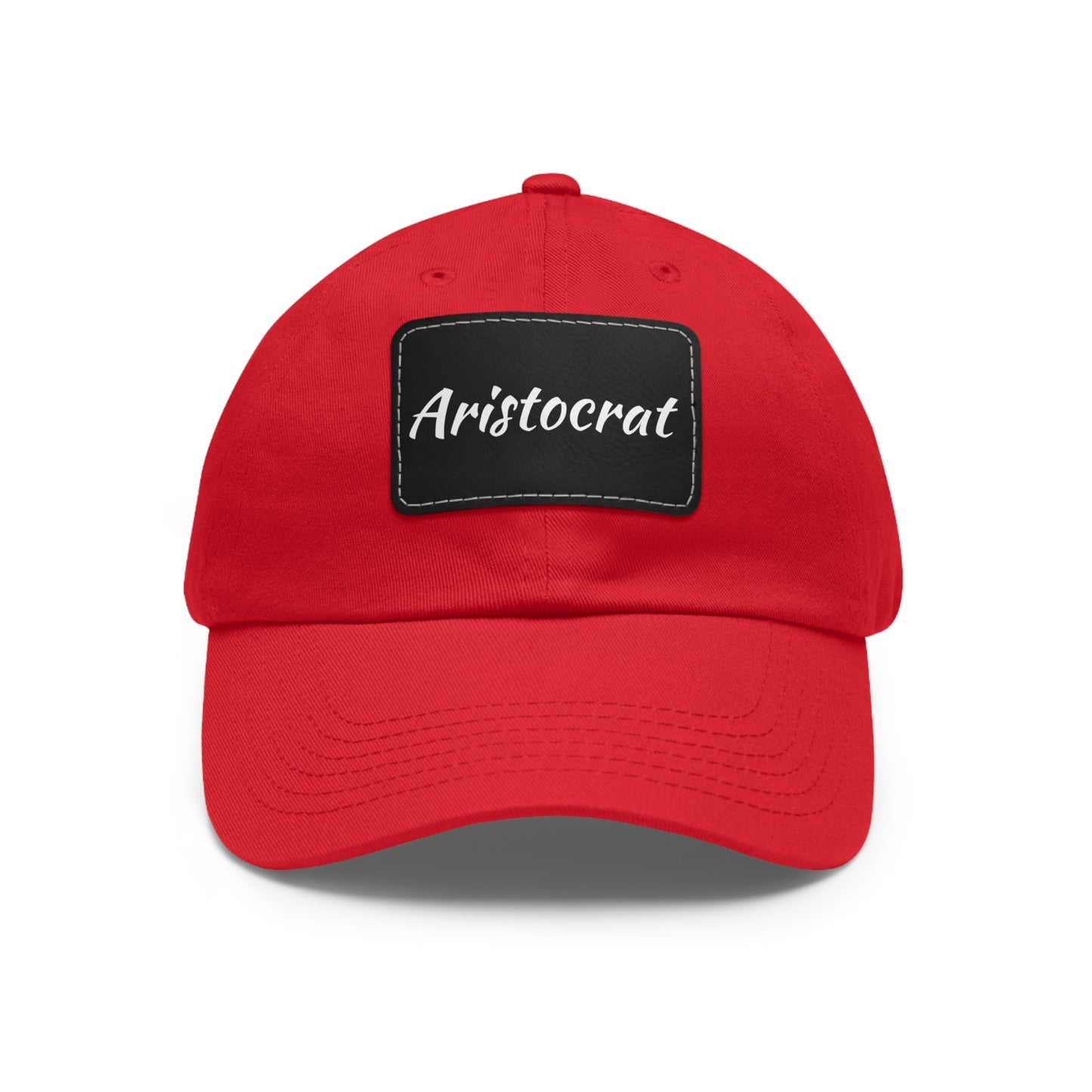 Aristocrat Hat with Leather Patch (Rectangle)