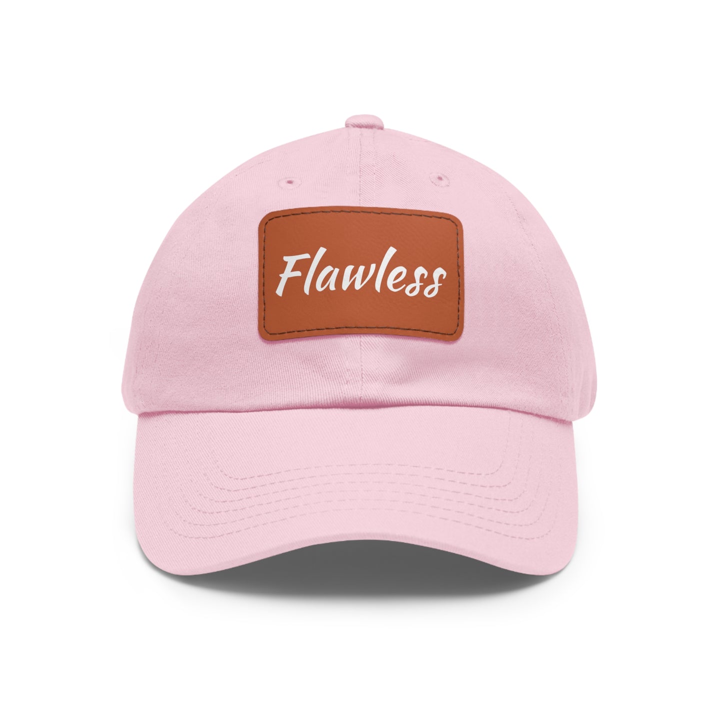 Flawless Hat with Leather Patch (Rectangle)