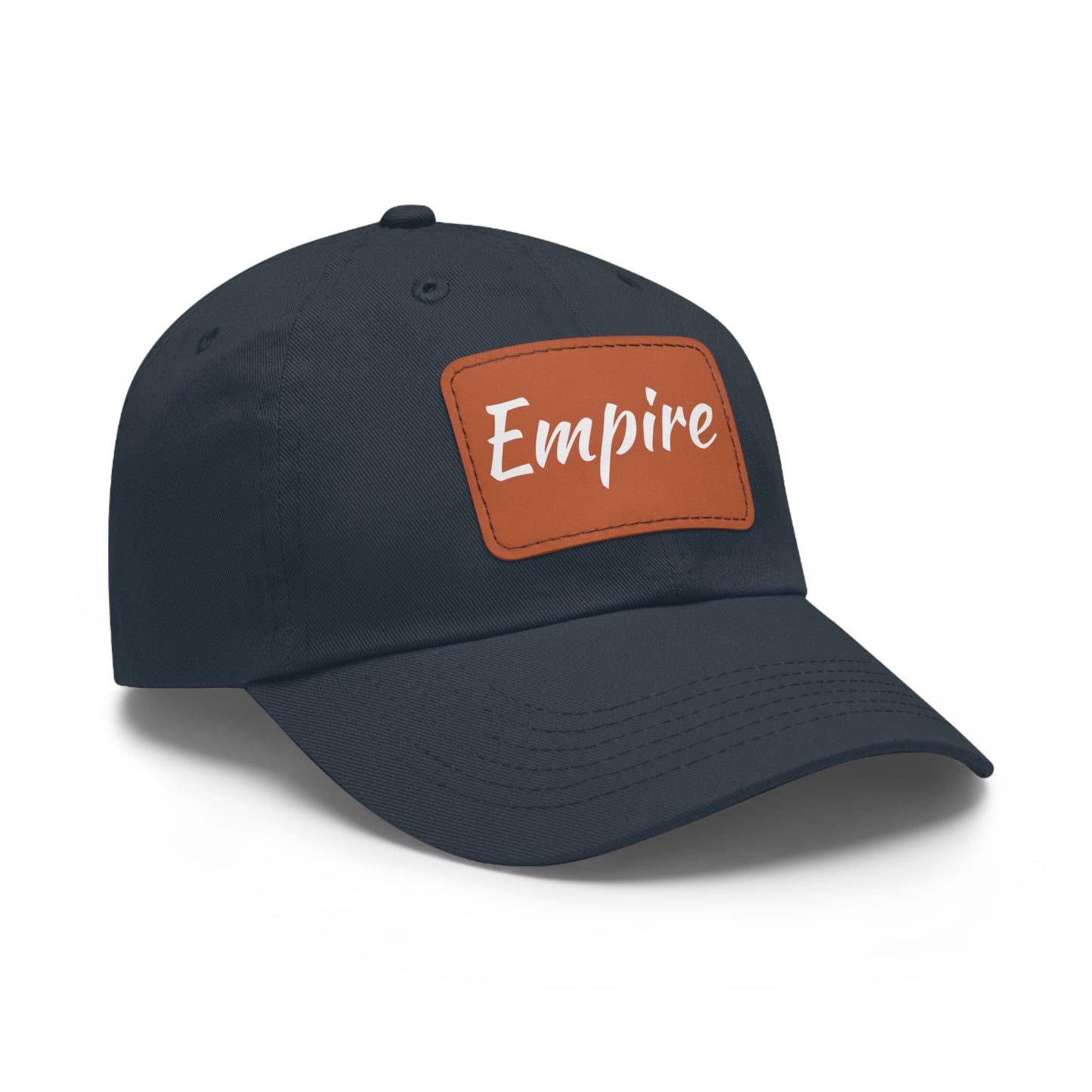 EmpireHat with Leather Patch (Rectangle)