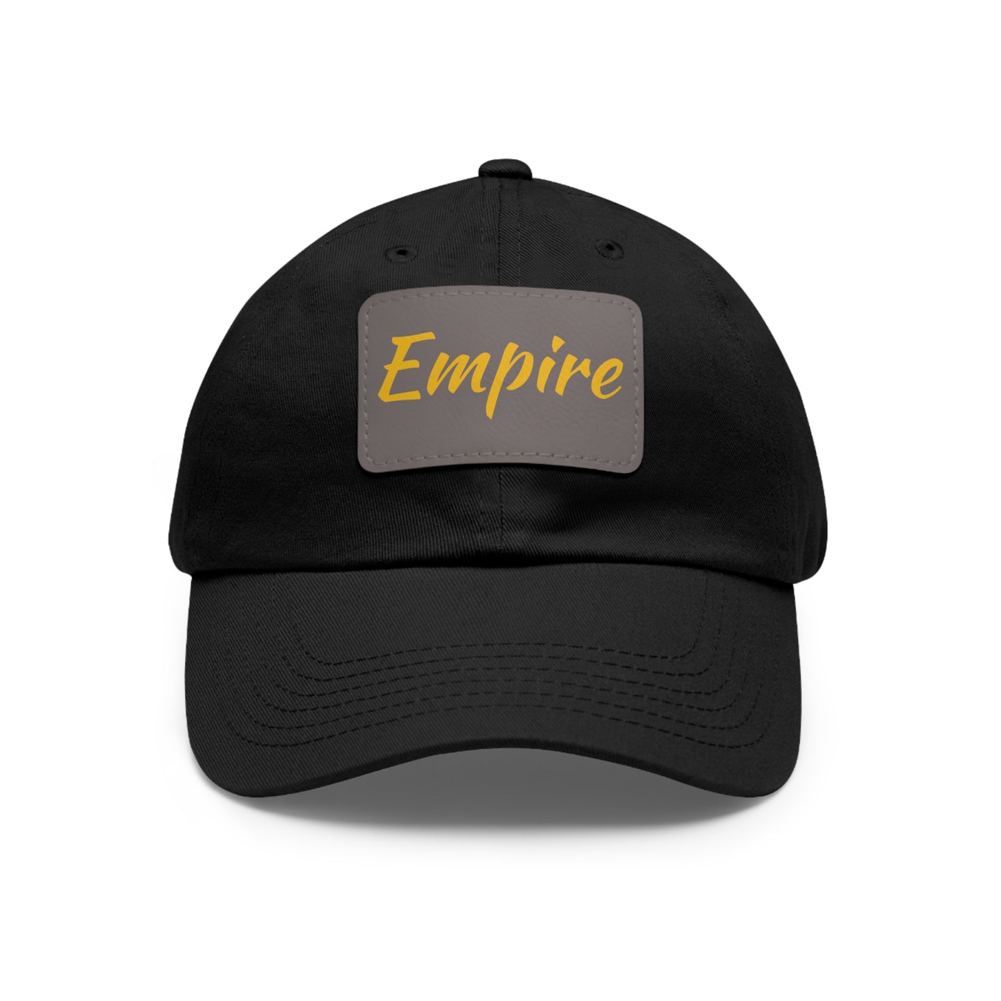 EmpireHat with Leather Patch (Rectangle)