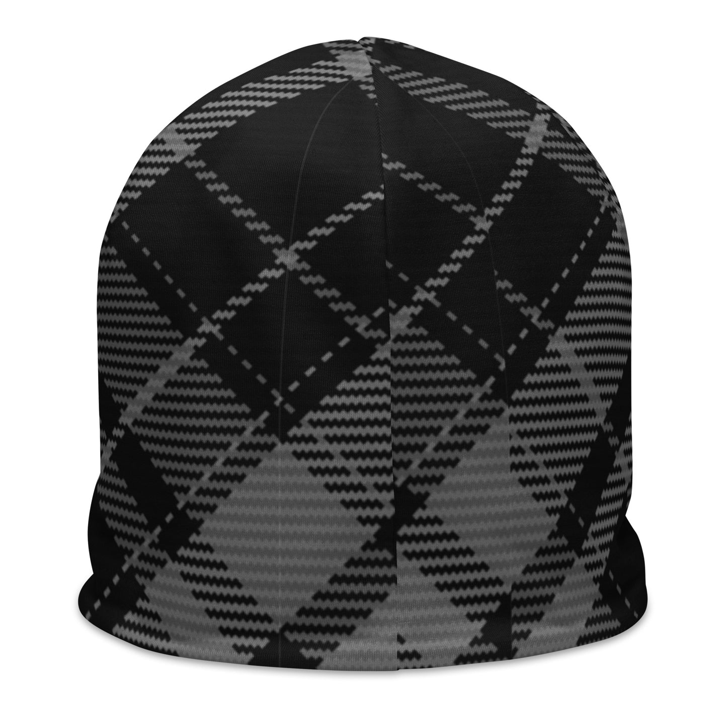 Plaid Noir Beanie