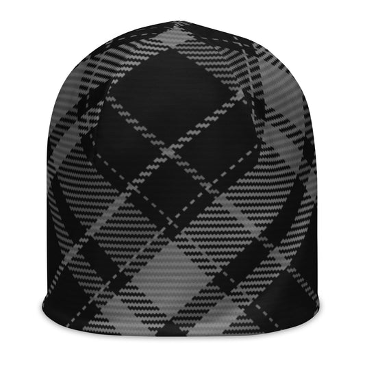 Plaid Noir Beanie