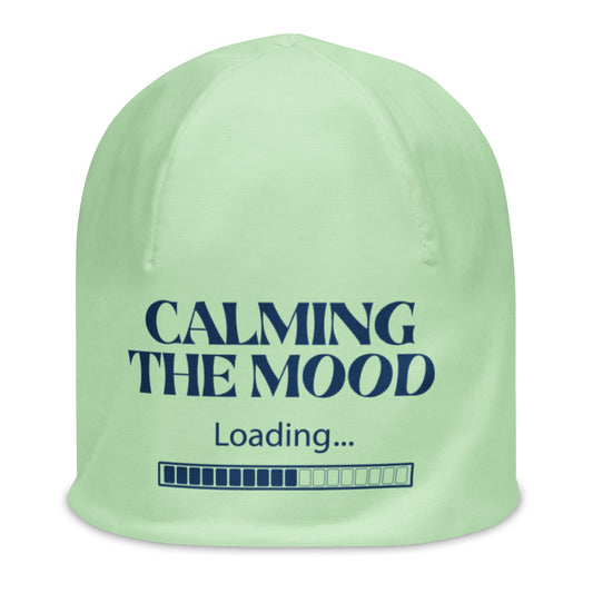 Mood Calm Green Beanie