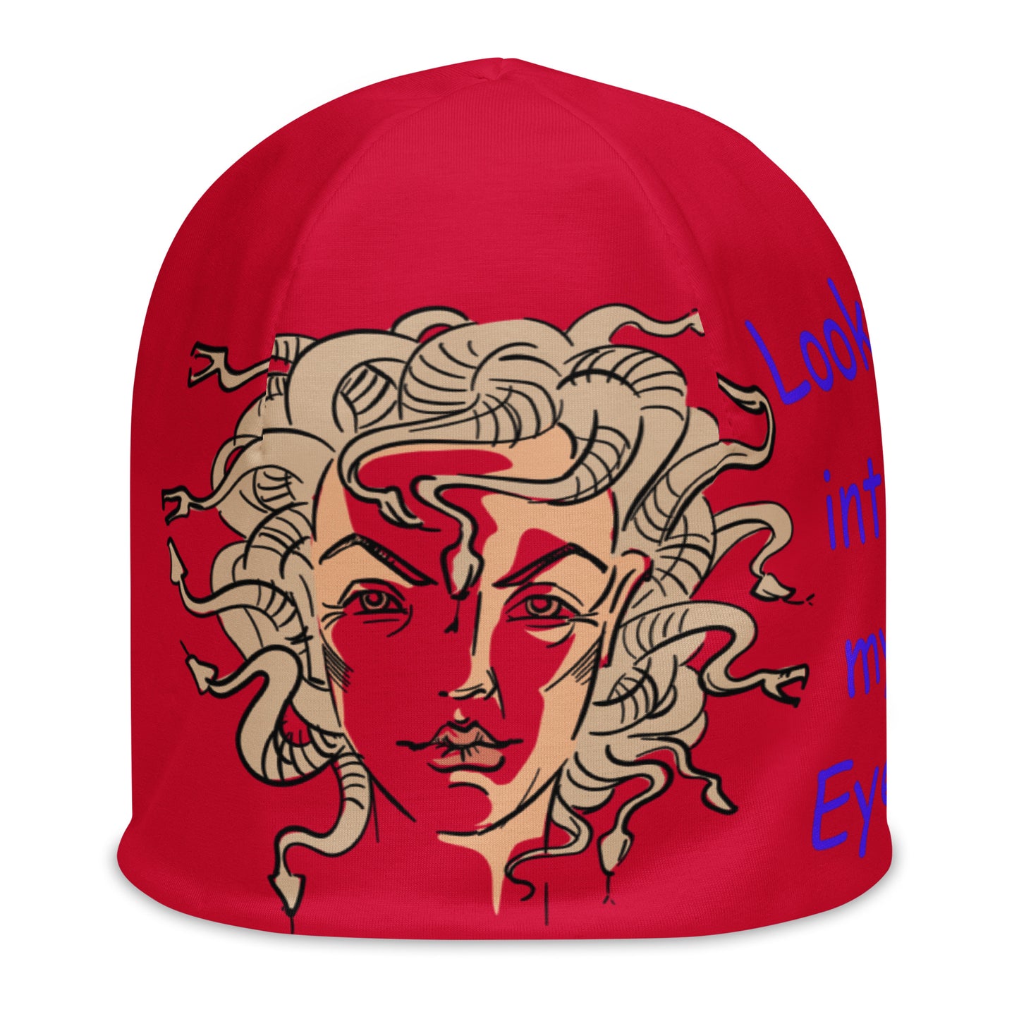 Medusa Red Beanie