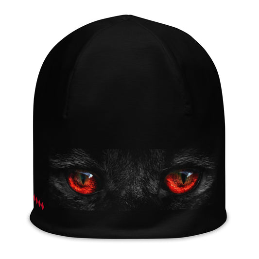 Player Red Eyes Beanie