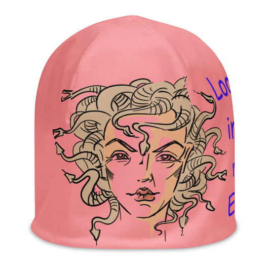 Medusa Rose Pink Beanie