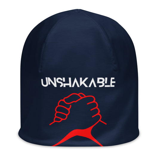 Unshakeable Navy Blue Beanie