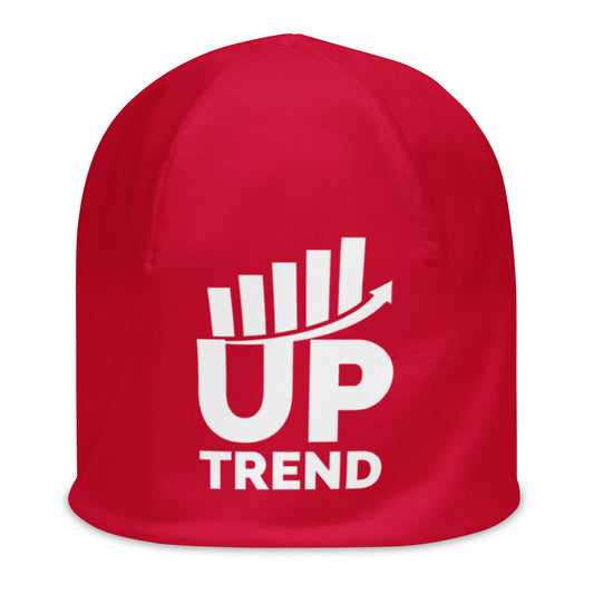 Up Trend Red Beanie